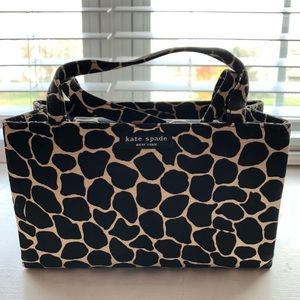 Kate Spade small giraffe print purse